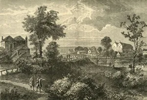 Walford Edward Prints: Jennys Whim Bridge, 1750, (c1876). Creator: Unknown