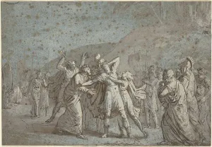 Benjamin West Prints: Jephthah's Daughter, 1780-1810. Creator: Benjamin West