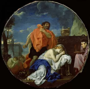 Charles 1619 1690 Gallery: Jephthahs Sacrifice. Artist: Le Brun, Charles (1619-1690)