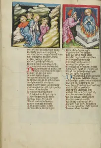 Funeral Pyre Prints: Jephtha's Daughter and Her Maidens in the Mountains: Jephtha Sacrificing His