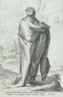 Jeremiah Prints: Jeremiah, 1589. Creator: Jacob Matham