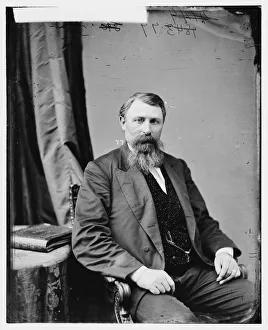 Jeremiah McLain Rusk of Wisconsin, between 1860 and 1875. Creator: Unknown
