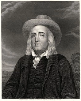 James Posselwhite Collection: Jeremy Bentham, 19th century. Artist: James Posselwhite