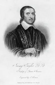 Freeman Collection: Jeremy Taylor (1613-1667), English clergyman, 19th century.Artist: Samuel Freeman