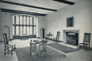 Hussey Prints: Jericho, The Upper Room in Luptons Tower, 1926