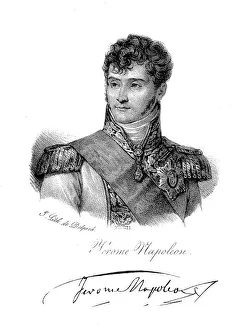 Bonaparte Prints: Jerome Bonaparte, brother of Napoleon, c1820. Artist: Delpech