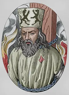 Flame Prints: Jerome of Prague, (1360-1416), Czech scholastic philosopher and preacher