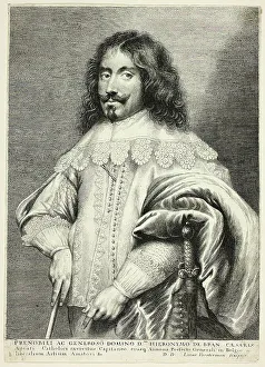Jan Andrea Lievens Prints: Jeronimo de Bran, c. 1615 - 75.. Creator: Lucas Vorsterman