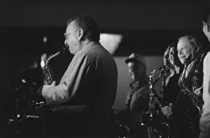 Line Up Prints: Jerry Dodgion, The March of Jazz, Clearwater Beach, Florida, 2000. Creator: Brian Foskett