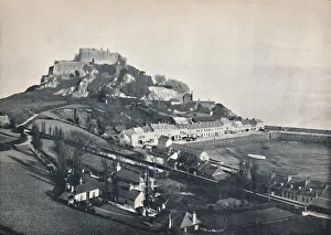 View To Sea Prints: Jersey - Gorey, and Mont Orgueil Castle, 1895
