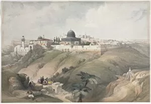 1796 1864 Gallery: Jerusalem, 1839. Creator: David Roberts (British, 1796-1864)