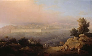 Images Dated 20th June 2013: Jerusalem, 1849. Artist: Vorobyev, Maxim Nikiphorovich (1787-1855)