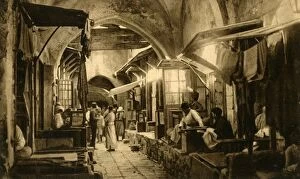 Awning Gallery: Jerusalem - Bazaar of the Goldsmiths, c1918-c1939. Creator: Unknown
