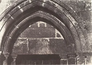 Jerusalem, eglise Sainte-Anne, Details du portail, 1854