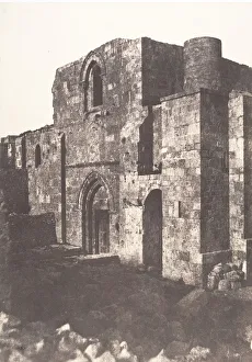 Auguste Salzmann Gallery: Jerusalem, eglise Sainte-Anne, Vue generale, 1854