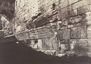 Enclosure Prints: Jerusalem, Enceinte du Temple, Arche du Pont Salomonien qui reliait Moria à
