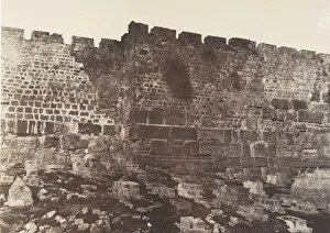 Citadel Prints: Jerusalem, Enceinte du Temple, Face Est de l angle Nord-Est, 1854