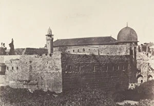 Cella Gallery: Jerusalem, Enceinte du Temple, Face sud de l angle Sud-Est, 1854