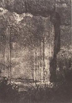 Enclosure Prints: Jerusalem, Enceinte du Temple, Moulure judaique formant pied-droit de l une des