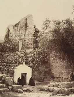Clercq Louis Prints: Jerusalem. (Environs) St Jean du Desert, 1860 or later