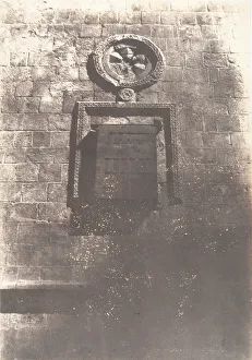 Salzmann Auguste Prints: Jerusalem, Fenetre arabe, 1854. Creator: Auguste Salzmann