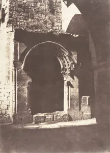 Auguste Salzmann Gallery: Jerusalem, Fontaine Arabe, 1, 1854. Creator: Auguste Salzmann