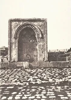 Auguste Salzmann Gallery: Jerusalem, Fontaine Arabe, 2, 1854. Creator: Auguste Salzmann