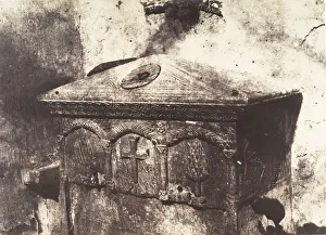 Jerusalem, Fontaine du Couvent grec, 1854. Creator: Auguste Salzmann
