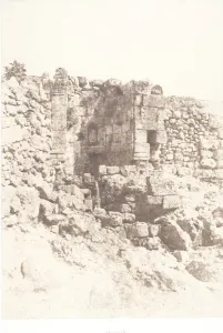 Auguste Salzmann Gallery: Jerusalem, Fontaine de Saint-Philippe, 1854. Creator: Auguste Salzmann
