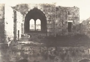 Jerusalem, Hospital de Sainte-Helene, Interieur, 1854