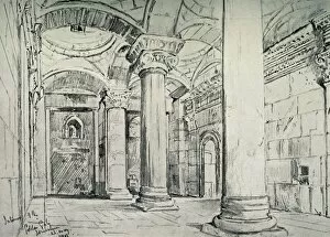 Adam And Charles Collection: Jerusalem - The Interior of the Golden or Beautiful Gate, 1902. Creator: John Fulleylove