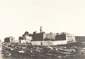 Jerusalem, Mont Sion, 1854. Creator: Auguste Salzmann