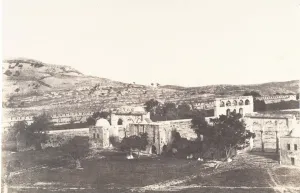 Mosque Of Omar Gallery: Jerusalem, Mosquee d Omar, cote Est, Interieur de l enceinte, 2