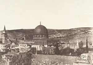 Mosque Of Omar Gallery: Jerusalem, Mosquee d Omar, cote ouest, 1854