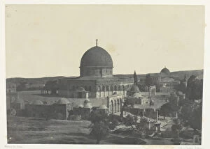 Jerusalem Israel Gallery: Jérusalem, Mosquée D Omar;Palestine, 1849 / 51, printed 1852