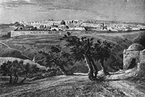 Jerusalem, from the Mount of Olives, 1902