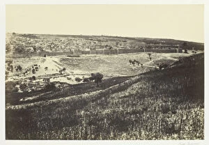 Frith Francis Gallery: Jerusalem, from the Mount of Olives, No.2, 1857. Creator: Francis Frith