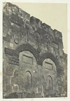 Gateway Collection: Jerusalem, Porte Doree (Bab-El-Daharieh);Palestine, 1849 / 51, printed 1852