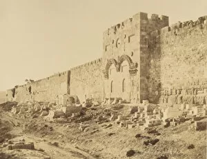 Clercq Gallery: Jerusalem. Portes Dorees, 1860 or later. Creator: Louis de Clercq