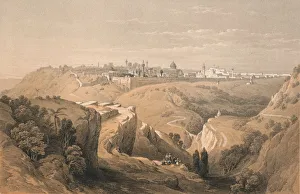 Day And Son Prints: Jerusalem from the Road Leading to Bethany, 1855. Creator: Unknown