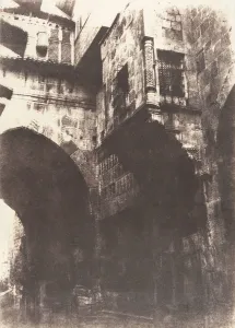 Salzmann Auguste Prints: Jerusalem, Rue du quartier arabe, 1, 1854. Creator: Auguste Salzmann
