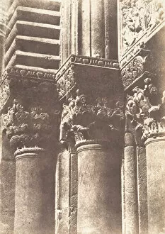 Capital Collection: Jerusalem, Saint-Sepulcre, Details des chapiteaux de la porte principale