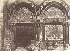 Jerusalem, Saint-Sepulcre, Entree principale, 1854