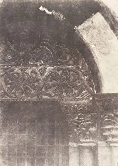 Jerusalem, Saint-Sepulcre, Interieur de la Chapelle du Calvaire, 1854