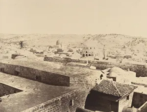 Clercq Louis Prints: Jerusalem. Synagogue juive et environs, 1860 or later. Creator: Louis de Clercq
