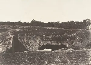 Jerusalem, Tombeau des rois de Juda, Cour exterieure, 1854