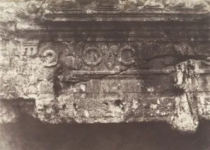 Jerusalem, Tombeau des rois de Juda, Frise superieure et centrale, 1854 Jerusalem, Tombeau des rois de Juda, Frise superieure et centrale, 1854