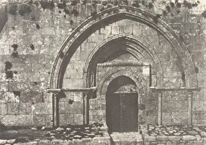 Jerusalem, Tombeau de la Vierge, 1854. Creator: Auguste Salzmann