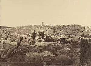 Mark Anthony Gallery: Jerusalem. Tour Antonia et Environs, 1860 or later. Creator: Louis de Clercq