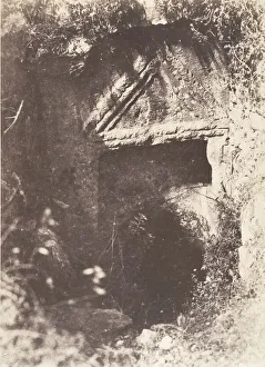 Salzmann Auguste Prints: Jerusalem, Vallee de Hinnom, Tombeau antique à